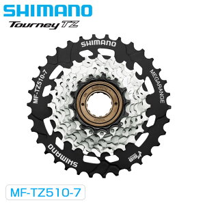 シマノ MF-TZ510-7-CP マルチプルフリーホイール スポークプロテクター付 7S 14-34T SHIMANO
