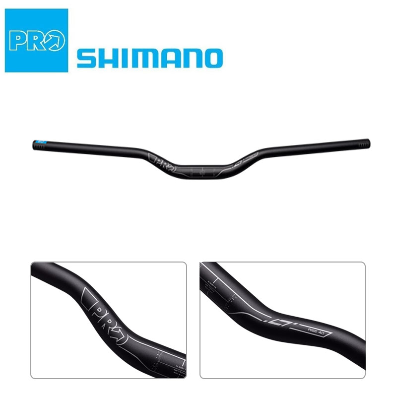 送料無料（一部地域を除く） ハンドル クロスバイク MTB ライザーバー シマノプロ クランプ径：31.8mm PRO 新作多数 LTライザーバー SHIMANO
