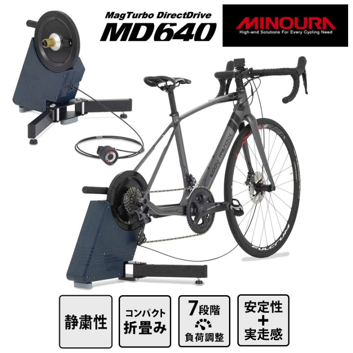 楽天市場】ミノウラ MagTurbo Direct Drive MD640（マグターボ 