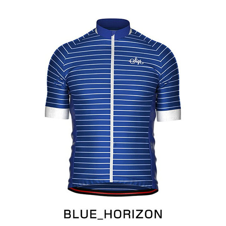 楽天市場】シーガー BLUE HORIZON MEN（ブルーホライズン）メンズサイクルジャージ sigr 一部即納 送料無料 : 自転車のQBEI  楽天市場支店