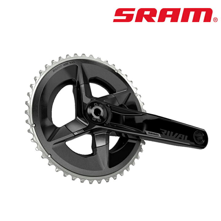 楽天市場】スラム Crankset Rival DUB（クランクセットライバルDUB）46 
