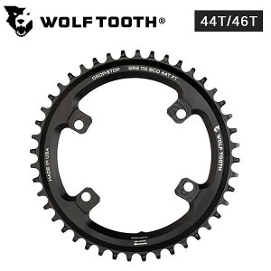EtgD[X Drop stop ChainringihbvXgbv`F[Oj110BCD 4Bolt ShimanoGRX 44T 46T Wolftooth