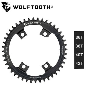 EtgD[X Drop stop ChainringihbvXgbv`F[Oj110BCD Shimano4Bolt 36T 38T 40T 42T Wolftooth
