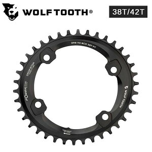 EtgD[X Drop stop ChainringihbvXgbv`F[Oj110BCD 4Bolt ShimanoGRX PTE ȉ~`F[O 38T 42T Wolftooth