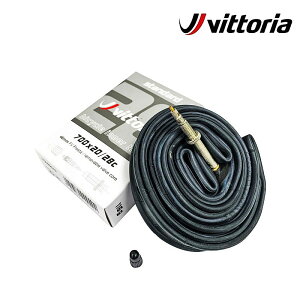 ヴィットリア STANDARD BUTYL TUBE FV (スタンダードブチルチューブ仏式バルブ)48mm 700x28/42C Vittoria