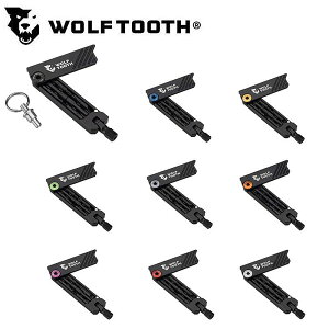 ウルフトゥース 6-Bit Hex Wrench Multi-Tool with Keyring(6ビットヘックスレンチマルチツールキーリング付き) Wolftooth