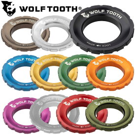 ウルフトゥース Centerlock Rotor Lockring（センターロックローターロックリング） Wolftooth 一部色サイズ即納 土日祝も出荷