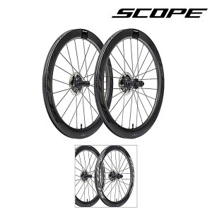 スコープサイクリング R5 Disc(R5ディスク)前後セットホイール チューブレスレディ ディスクブレーキ SCOPE CYCLING