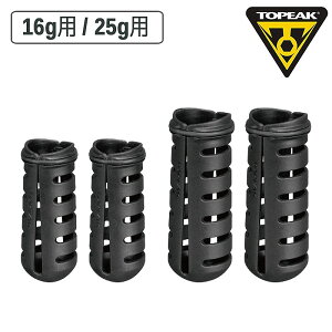 �g�s�[�N CO2 CARTRIDGE SHELL �iCO2�J�[�g���b�W�V�F���j16g�p 25g�p TOPEAK