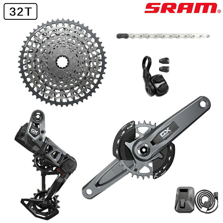 楽天市場】スラム GX Eagle AXS Transmission Groupset（GXイーグルAXS 
