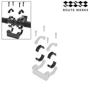 [g[NX BIKE MOUNT ADAPTER ioCN}EgA_v^[jaF26.0mm 25.4mmnho[Ή Route Werks