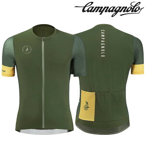 Jpj[ BECOME SPEED RACE MAN JERSEY irJXs[h[X}W[WjGREEN/YELLOW Campagnolo