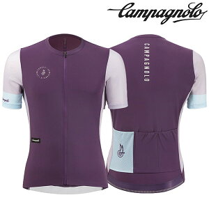 Jpj[ BECOME SPEED RACE MAN JERSEY irJXs[h[X}W[WjPURPLE/LIGHT_BLUE Campagnolo