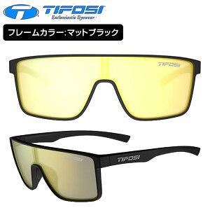 ティフォージ・オプティクス SANCTUM (サンクタム)フレームカラー:マットブラック スモークイエローレンズ Tifosi Optics