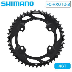 V}m CHAINRING 46T-NS i`F[O46T-NSj46-30T FC-RX610-2 Y0SS98010 SHIMANO