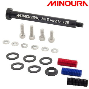 ~mE FRONT THRU AXLE SET itgX[ANZZbgj MINOURA