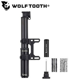 ウルフトゥース ENCASE PUMP 85CC WITH TIRE PLIUG TOOL （エンケースポンプ85ccタイヤプラグツール） Wolftooth