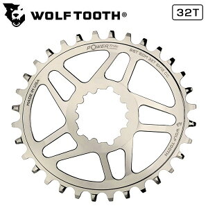 EtgD[X ELLIPTICAL DIRECT MOUNT CHANINRING FOR SRAM BOOST NICKEL 32T for SHIMANO HG+ Wolftooth