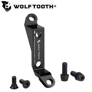 EtgD[X POST TO FLAT MOUNT BRAKE ADAPTER ifBXNu[LA_v^[j Wolftooth