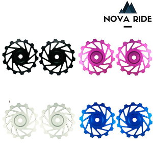 �m���@���C�h 14T CERAMIC PULLEY SET �i14T�Z���~�b�N�v�[���[�Z�b�g�j NOVA RIDE