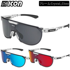 シーコン AEROTAIL (エアロテール)フレームカラー:クリスタルグロス マルチミラーレンズ SCICON