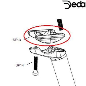 �f�_ LOWER PLATE �i���[�A�[�v���[�g�jSP13 DEDA