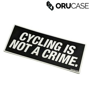 �I���P�[�X STICKER �i�X�e�b�J�[�jCycling is Not a Crime ORUCASE