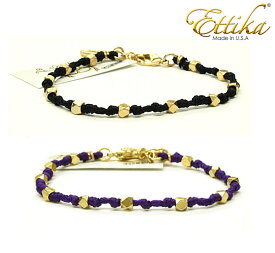 Ettika エティカ F.BEAD N KNOTS SILK THREAD BRACELET ブレスレット B565