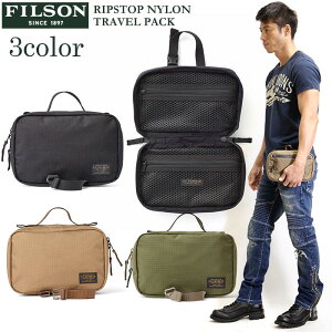 ���b�v�X�g�b�v�g���x���p�b�N FILSON �t�B���\�� �|�[�` RIPSTOP NYLON TRAVEL PACK 20115936