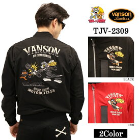 VANSON×TOM&JERRY バンソン トム＆ジェリー サマーメッシュジャケット tjv-2309