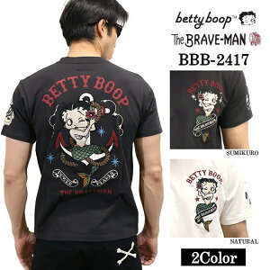 [SALE]THE BRAVEMAN×BETTY BOOP uCu} xeB[u[v R{ V TVc bbb-2417