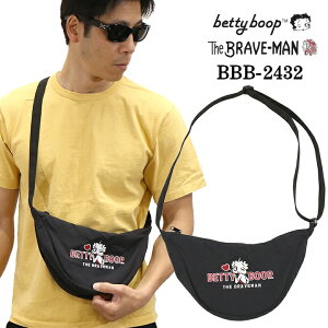 [SALE]THE BRAVEMAN×BETTY BOOP xeBEu[v ~jV_[obO  bbb-2432
