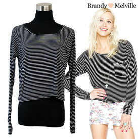 BrandyMelville ブランディーメルビル 長袖Tシャツ ボーダー mx431