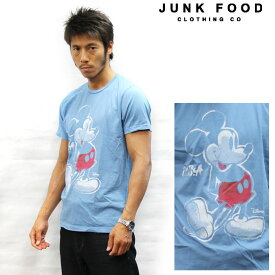 JUNKFOOD ジャンクフード 半袖Tシャツ Mickey Mouse USA ミッキーマウス w1749-7730
