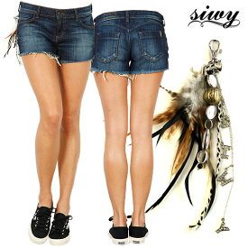 siwy シーウィー シウィ Alia Cutoff Shorts カットオフ ショート デニム Crystal Ball W755PIF