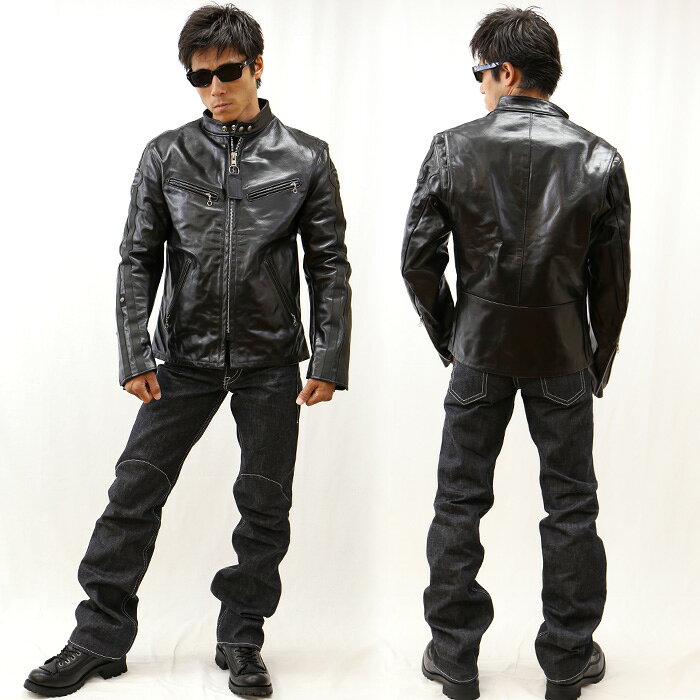 Deskripsi barang VANSON バンソン レザージャケット シングル