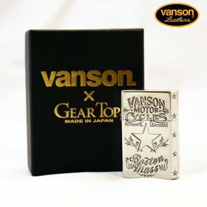 VANSON×GEAR TOP �o���\�� �����X�^�[ v-gt-07