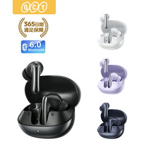 �yQCY MeloBuds N20 ���C�����X�C���z�� �C���z�� Bluetooth 6.0 �m�C�Y�L�����Z�����O �����y�A�����O �u���[�g�D�[�X�C���z�� �d�ቹ �}���[�d iPhone/Android �ʋ�/�ʊw �C���i�[�C���[�^ �C���z���}