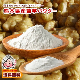 ＼九州からの贈り物／ 菊芋 パウダー 熊本県産菊芋使用 ふるさと 菊芋 きくいも パウダー 40g イヌリンパワー キクイモ 健康 熊本 九州産 送料無料 ポイント利用 爆買 ポイント消化