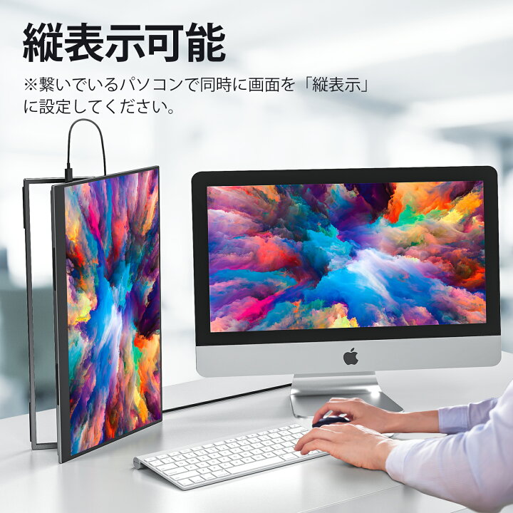 楽天市場】モバイルモニター 17.3インチ cocopar パソコンモニター 