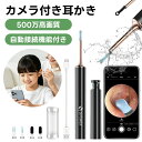 ＼P5 ! 15%オフクーポン／耳鼻科医師推奨／QiPower® 耳かき カメラ イヤースコープ ニキビつぶし機能 500万画素高精…