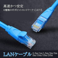 LANケーブル 1m 1.5m 2m 3m 5m 10m 15m 20m 企業用 ランケーブル 家庭用 サーバー インターネット ケーブ…