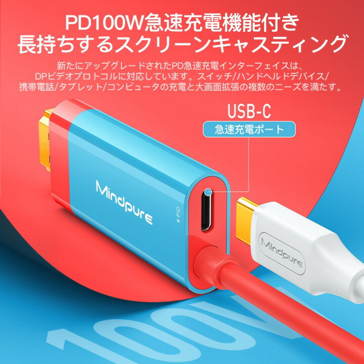QISI Switch ドック switch hdmi ケーブル 長さ2 iPhone16 iPhone15 有機ELモデル 兼用 HDMI ケーブル付属 コンパクト TVモード搭載 任天堂 スイッチ ドック 充電 ミニ スイッチドック モデル USBポート Type-C to HDMI QISI店
