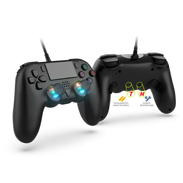 楽天市場】PlayStation 5 互換コントローラー 有線 ケーブル長さ3m ps5