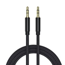 QISI 3.5mm オーディオケーブル 延長ケーブル0.5m 1m 1.5m 3m ミニプラグ AUXケーブル ミニジャック 変換ケーブル 音楽 イヤホン延長 ヘッドホン延長 車載用 音声伝送 音響機器 iPhone Android PC