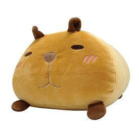 カピバラ ぬいぐるみ 大きい 特大 もちもち ふわふわ プレゼント もっちり 人気 友達 子供 誕生日 ギフト 女の子 動物 かぴばら 抱き枕 かわいい クッション バレンタイン バレンタインデー ホワイトデー