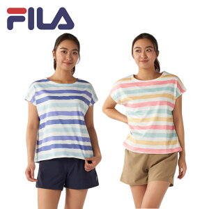 FILA フィラ レディース フィットネス 水着 ウェア 4点セット パット付き セパレート 324604 324-604 水着 YOGA スポーツウェア ランニングウェア トレーニング ジム スポーツ ダイエット 体型カバ
