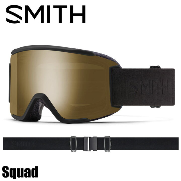 楽天市場】国内正規品 22/23 SMITH スミス SQUAD ゴーグル アジアン 