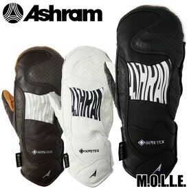 ASHRAM M.O.L.L.E. アシュラム モール スノーグローブ GORE-TEX ゴアテックス 25-26 国内正規品 レザー グローブ ミトン 手袋 手ぶくろ てぶくろ スノーボード スノー スノボ スキー 雪