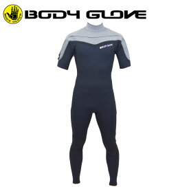 ボディーグローブ ウェットスーツ シーガル ロングチェストジップ BODYGLOVE FUSION TB-201 SG 2mm×2mm 2ミリ×2ミリ 2×2 ジャージ ウエット 半袖 ジップ ファスナー メンズ サーフィン ボディーボード マリン 国内正規品 国内生産